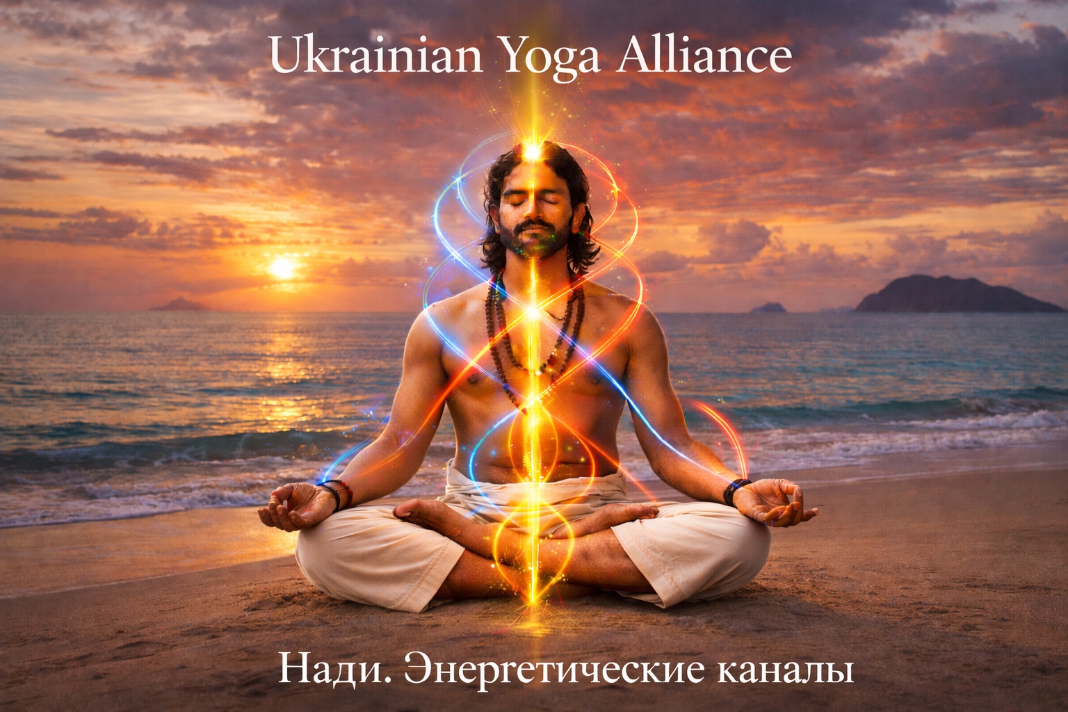 Курси інструктора йоги в Україні: енергетичні канали людини та управління праною