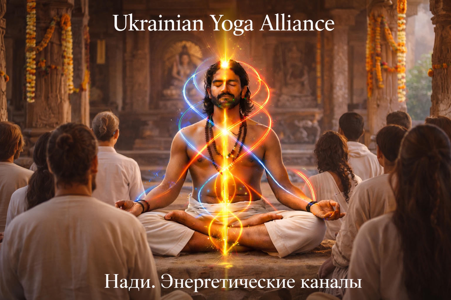 Курсы инструктора йоги в Украине: энергетические каналы человека и управление праной