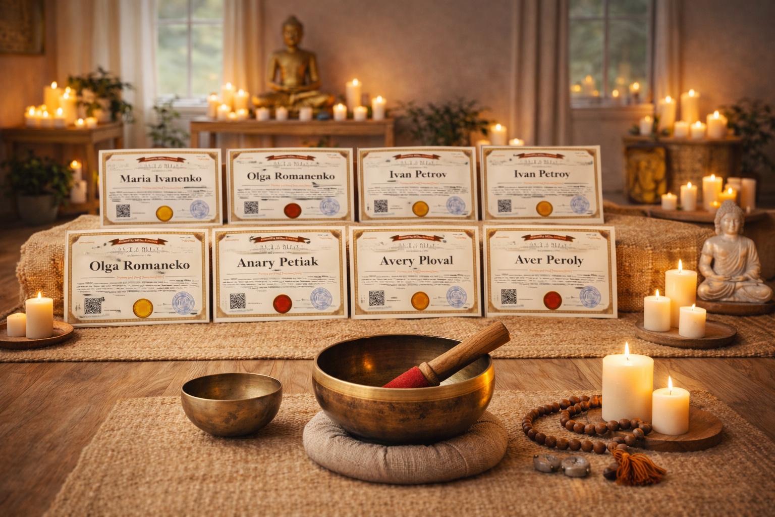 Цей курс створений для вас, якщо:

• Вам необхідний міжнародний сертифікат, виданий офіційною організацією, який надає право викладати йогу в Україні, Європі та інших країнах світу без обмежень.

• Ви прагнете отримати чітку професійну систему викладання, а не розрізнені знання:
навчитися впевнено вибудовувати практику, грамотно відбудовувати асани учнів, інтегрувати у заняття класичні пранаями та очисні техніки (крії), а також розвинути навички медитативних практик.

• Ви зацікавлені у професійному статусі та впізнаваності, зокрема розміщенні вашого профілю як сертифікованого інструктора йоги на понад 50 авторитетних онлайн-ресурсах, що підсилює довіру, особистий бренд і потік учнів.