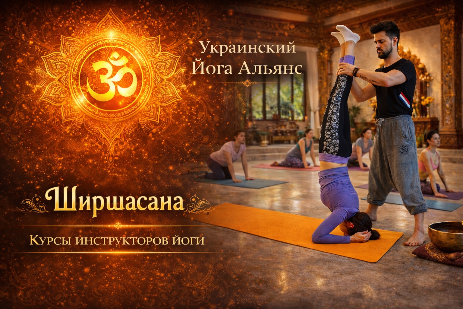 Курсы обучения инструкторов йоги Yoga Alliance: практика Ширшасаны и международный сертификат по йоге