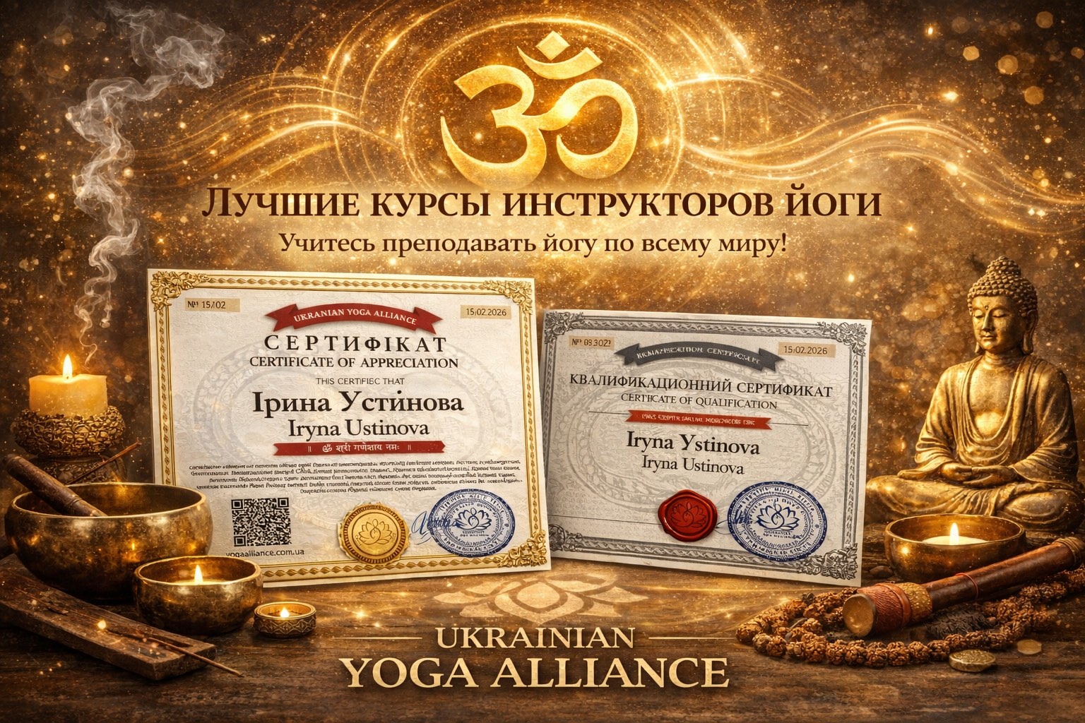 Найкращі тренерські курси з йоги в Україні — професійне навчання інструкторів йоги